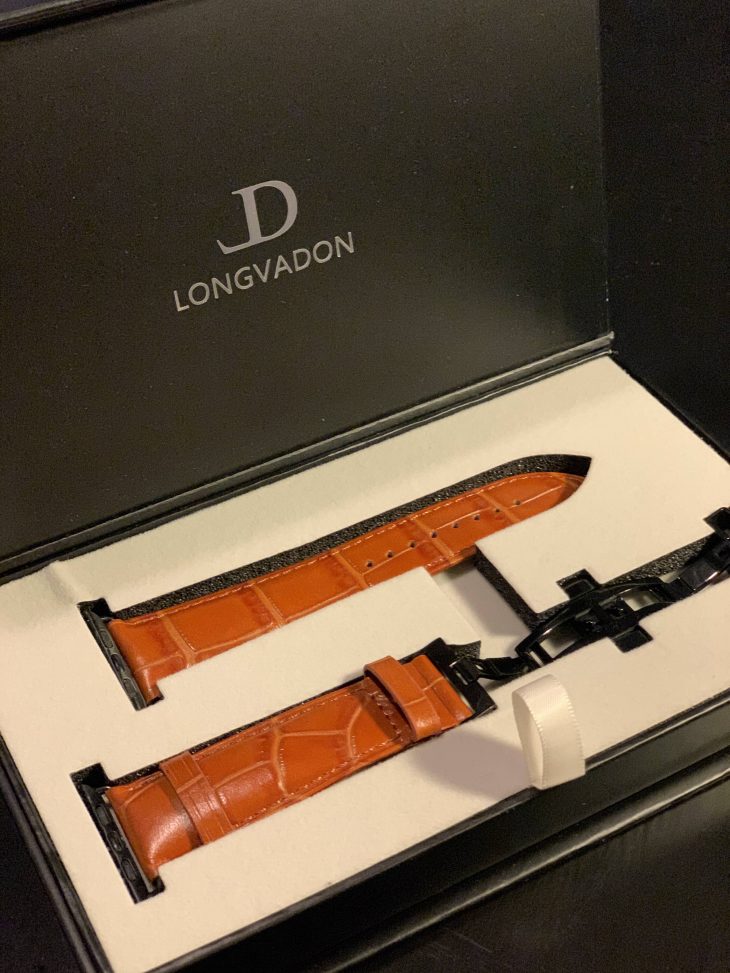 LONGVADON CAIMAN SERIES men's Apple Watch Band Strap Review - INSIDER